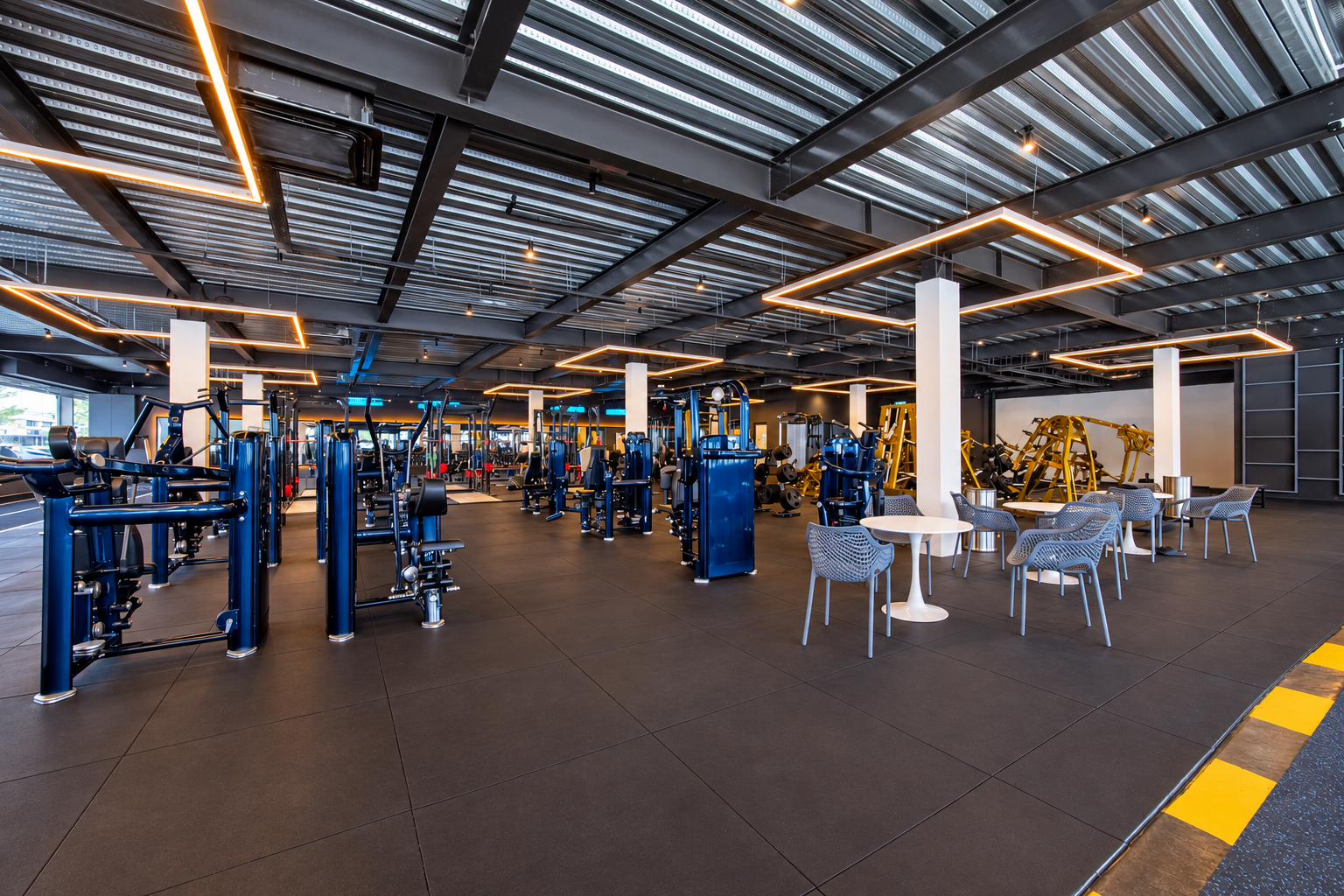 KFITNESS Subang gym interior